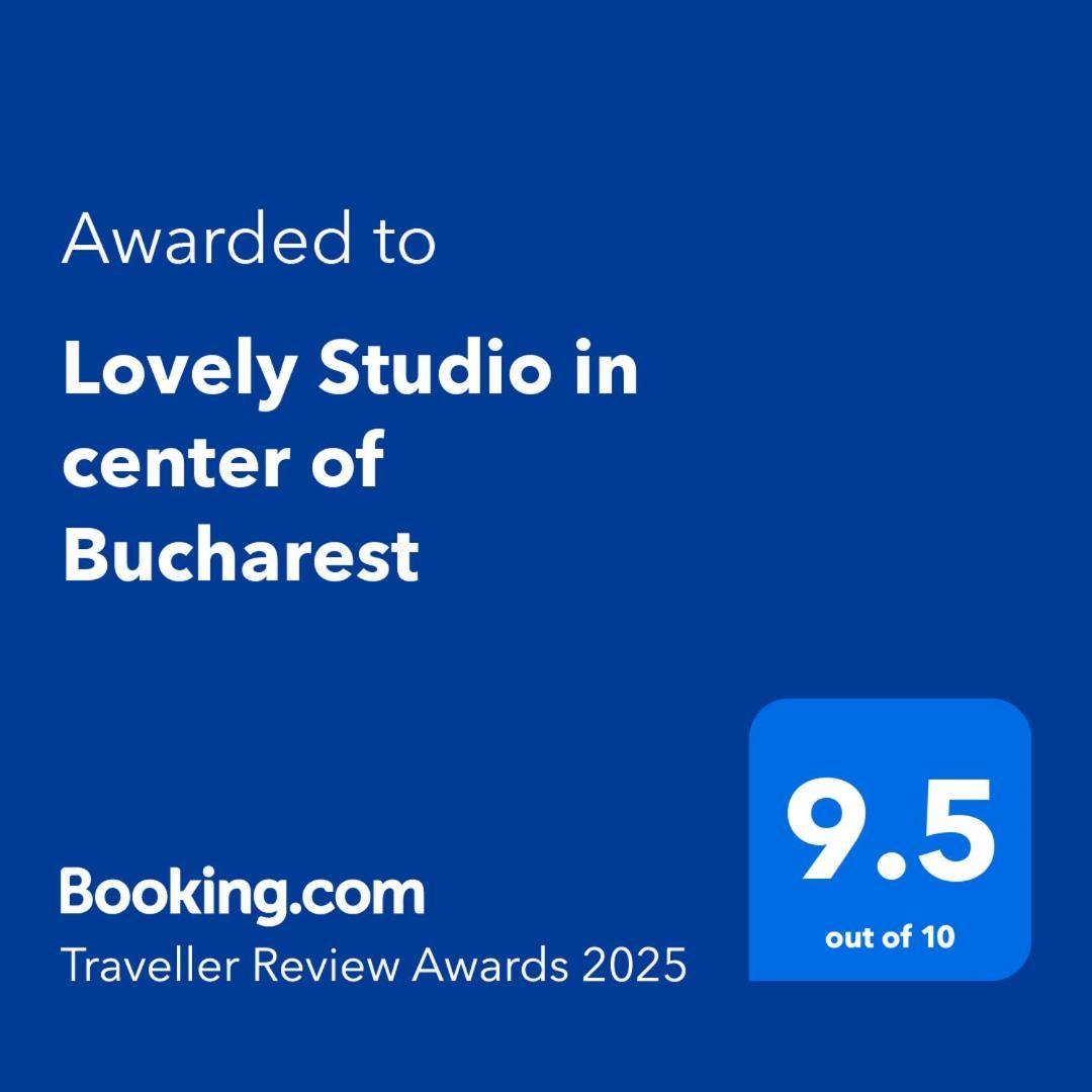 The-Point Lovely Studio In Center Of Bukares Bagian luar foto